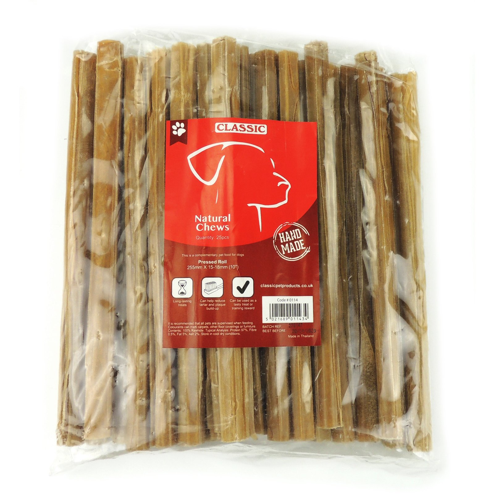 Pressed Roll 255mm x 15-18mm (10")
