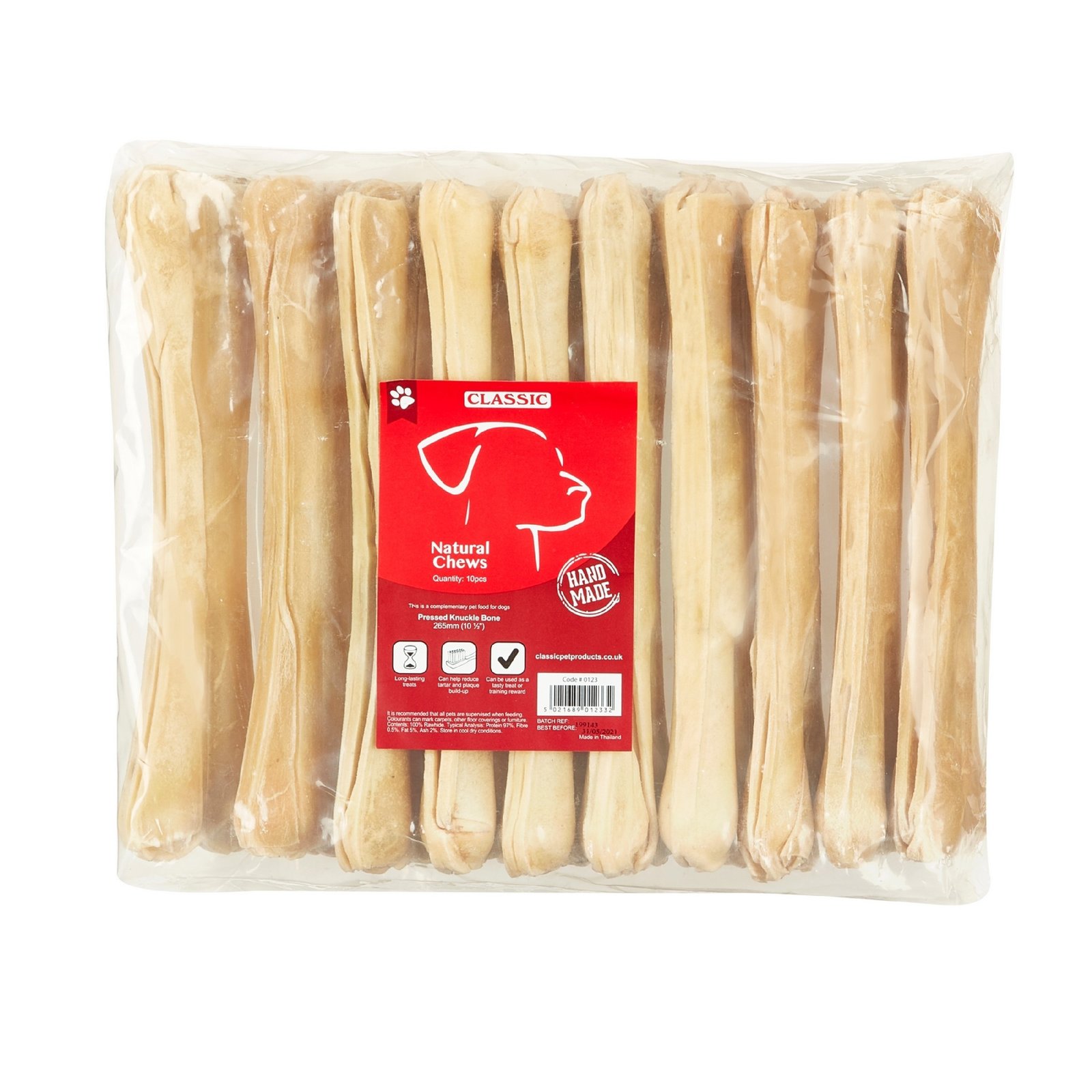Pressed Knuckle Bone 265mm (10 ½")