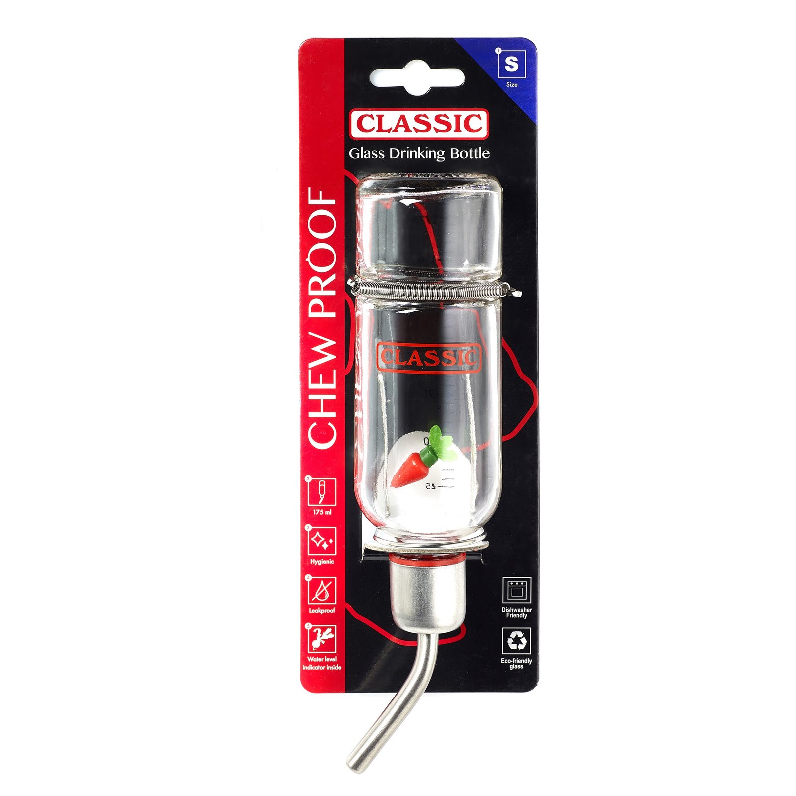 Glass Drinking Bottle - 175ml