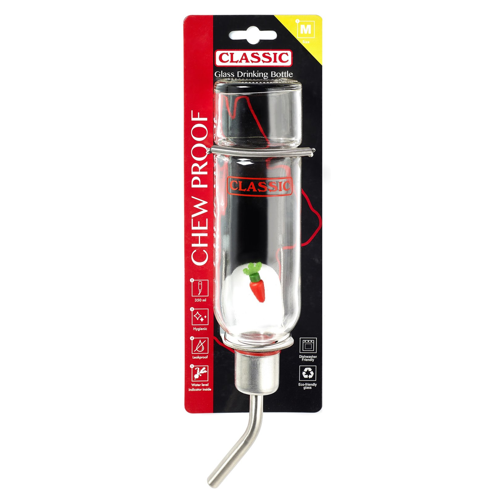 Glass Drinking Bottle - 350ml