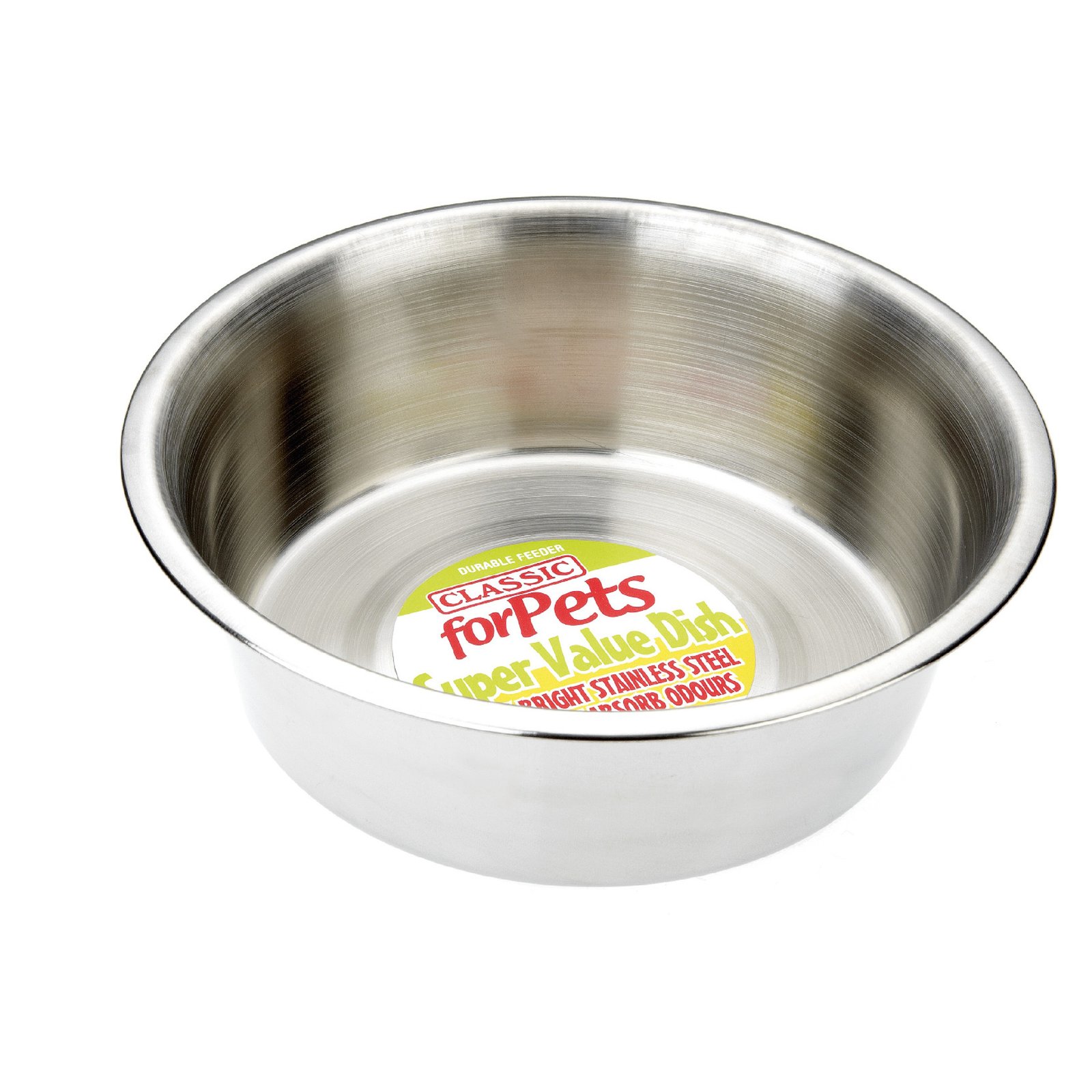 Super Value Stainless Steel Dish 2400ml