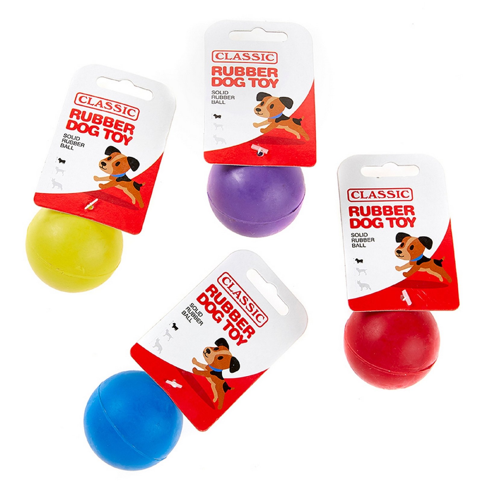 Solid Rubber Ball Small 40mm