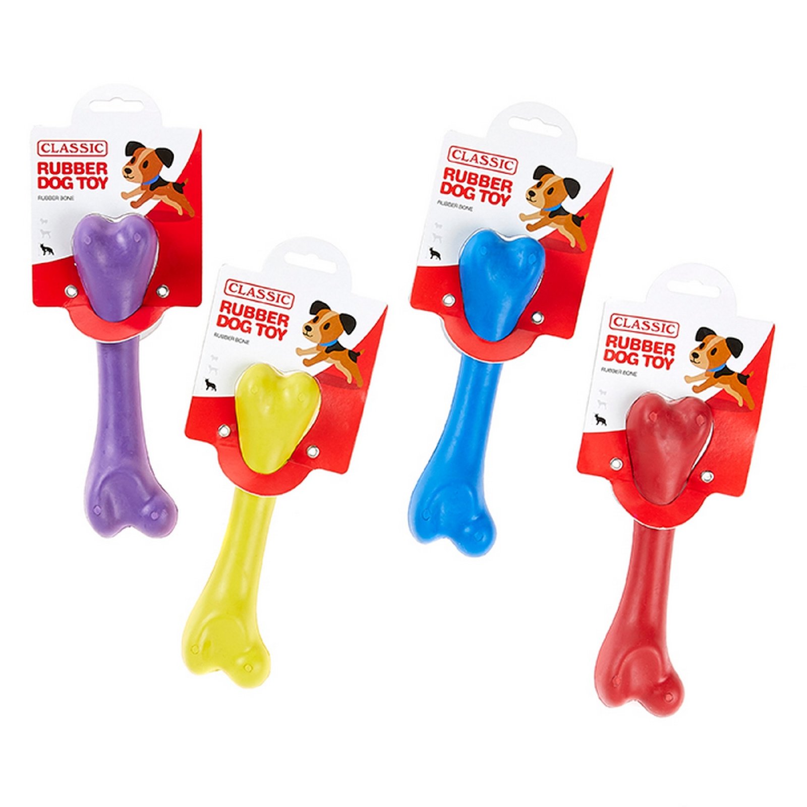 Solid Rubber Bone Large 200mm