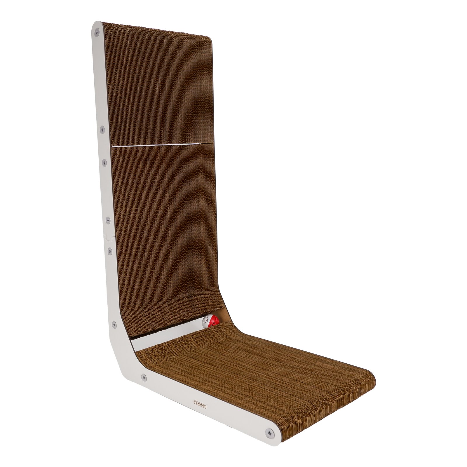 Cardboard Cat Scratcher L-Shaped