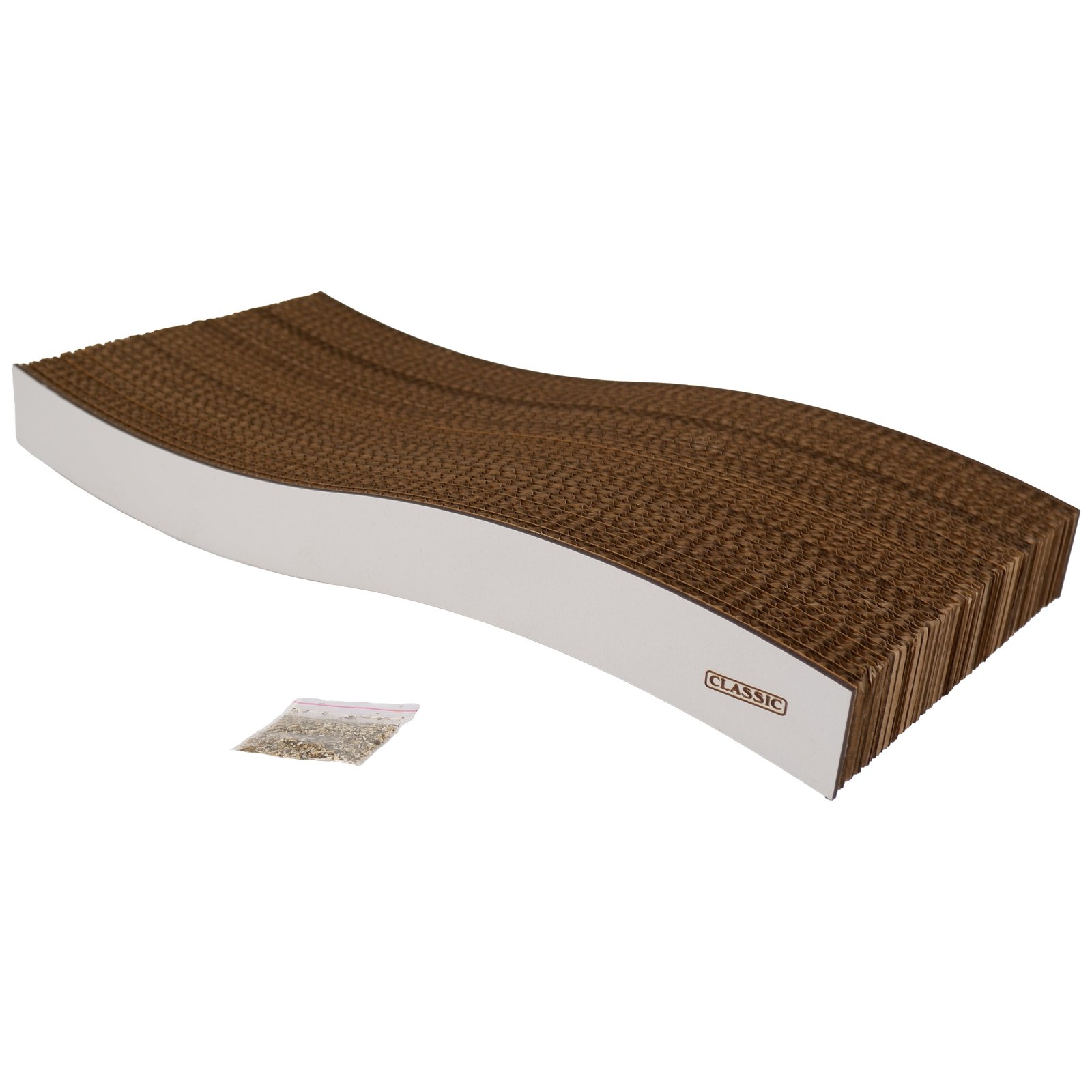 Cardboard Cat Scratcher Wavy