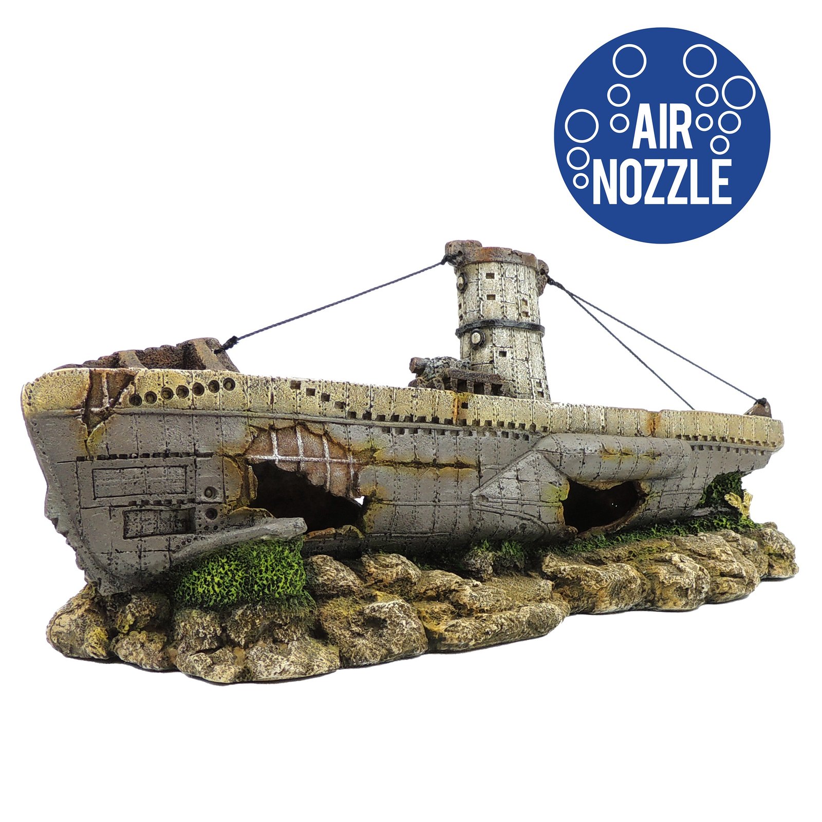 Shipwreck with Airstone