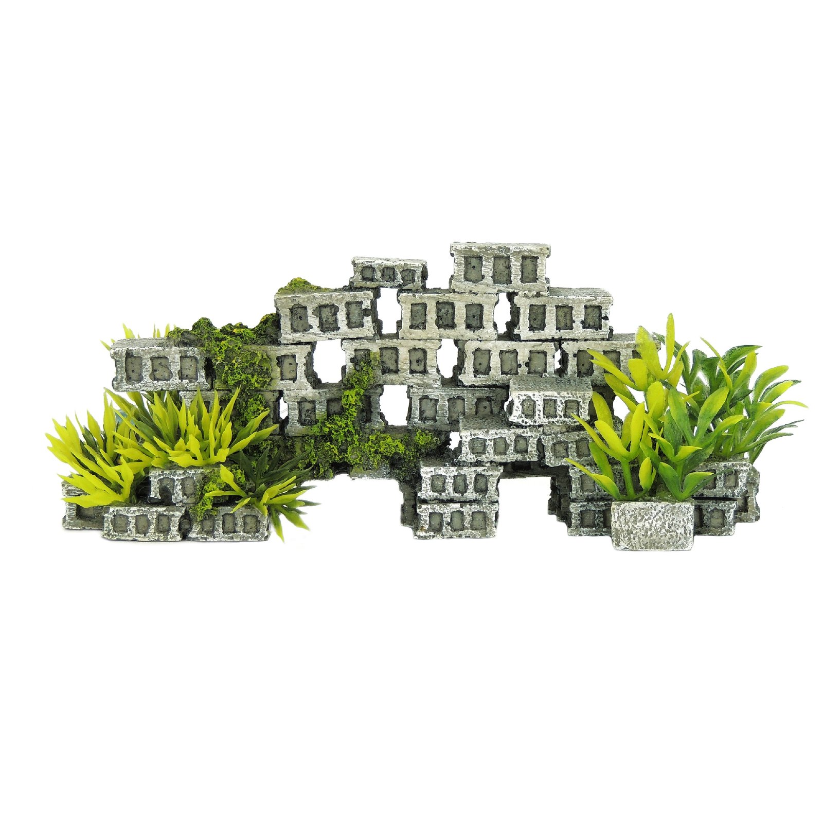 Small Hollow Blocks with Plants