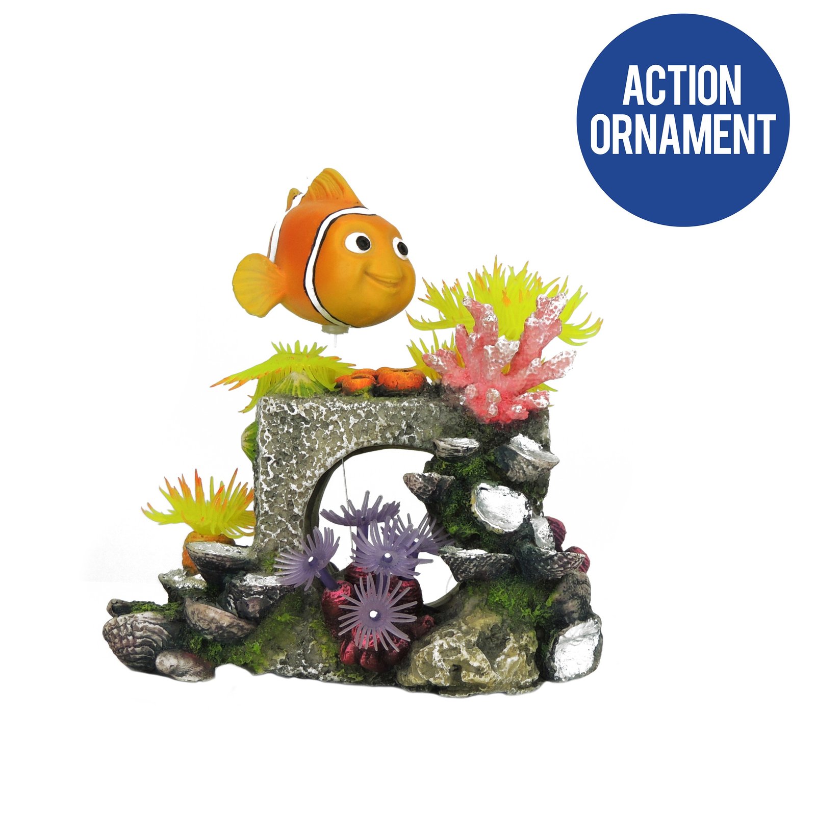 Coral Cube with Clownfish with Air