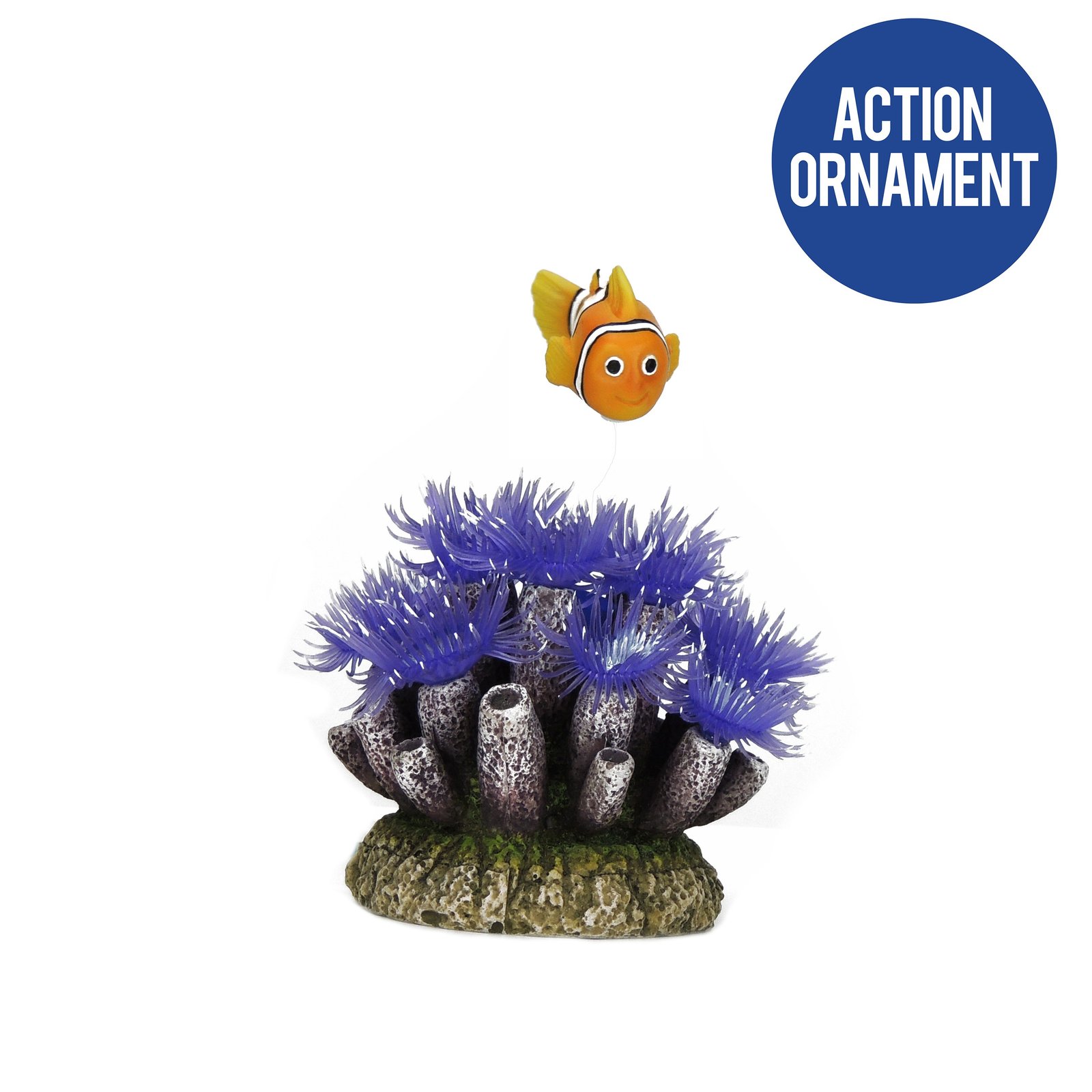 Aplysina Sponge with Clownfish with Air