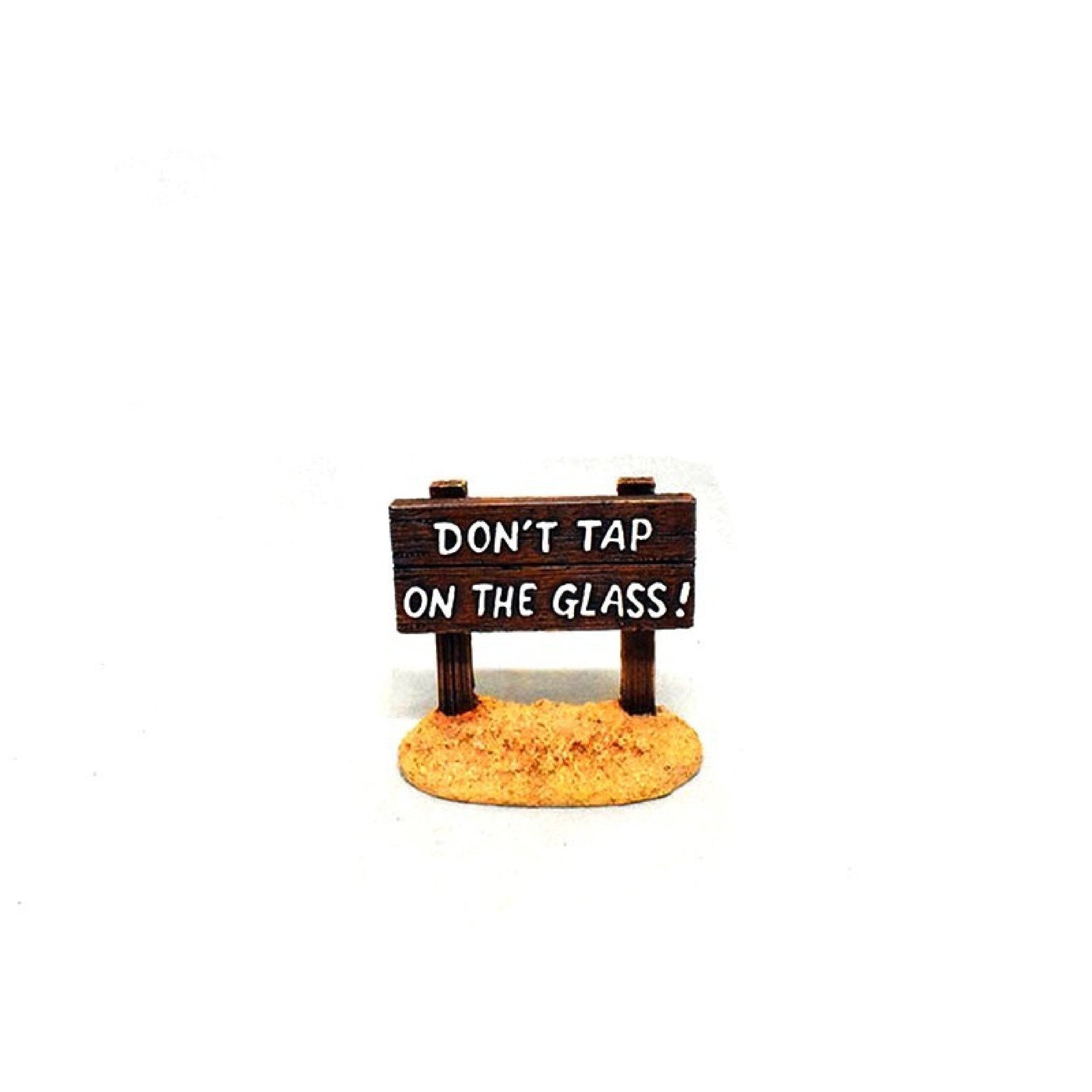 Don't Tap on the Glass Sign!