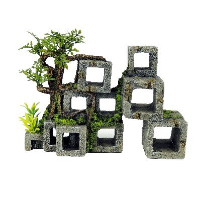 Cube Concrete Swim through