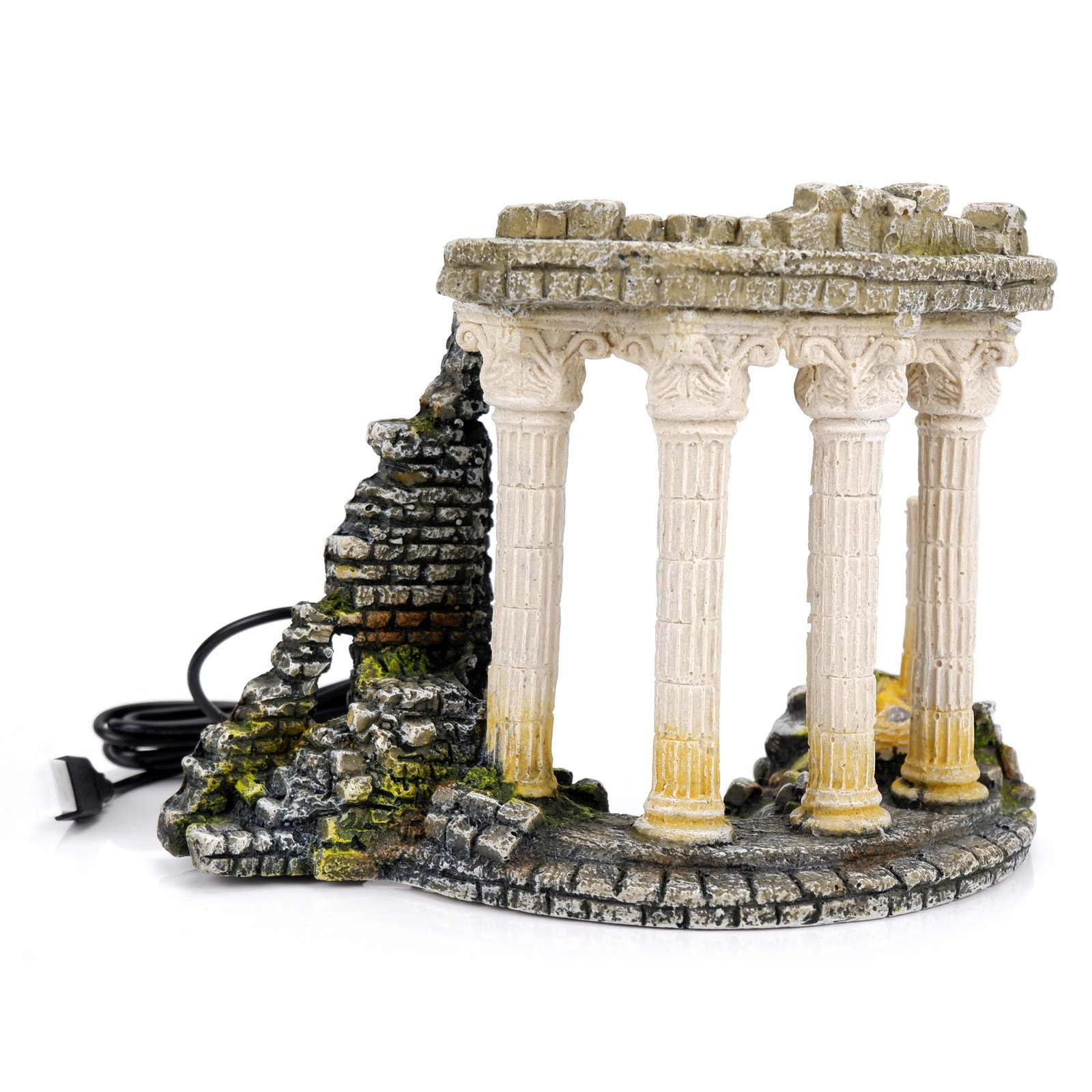 Roman Column Ruins With LED
