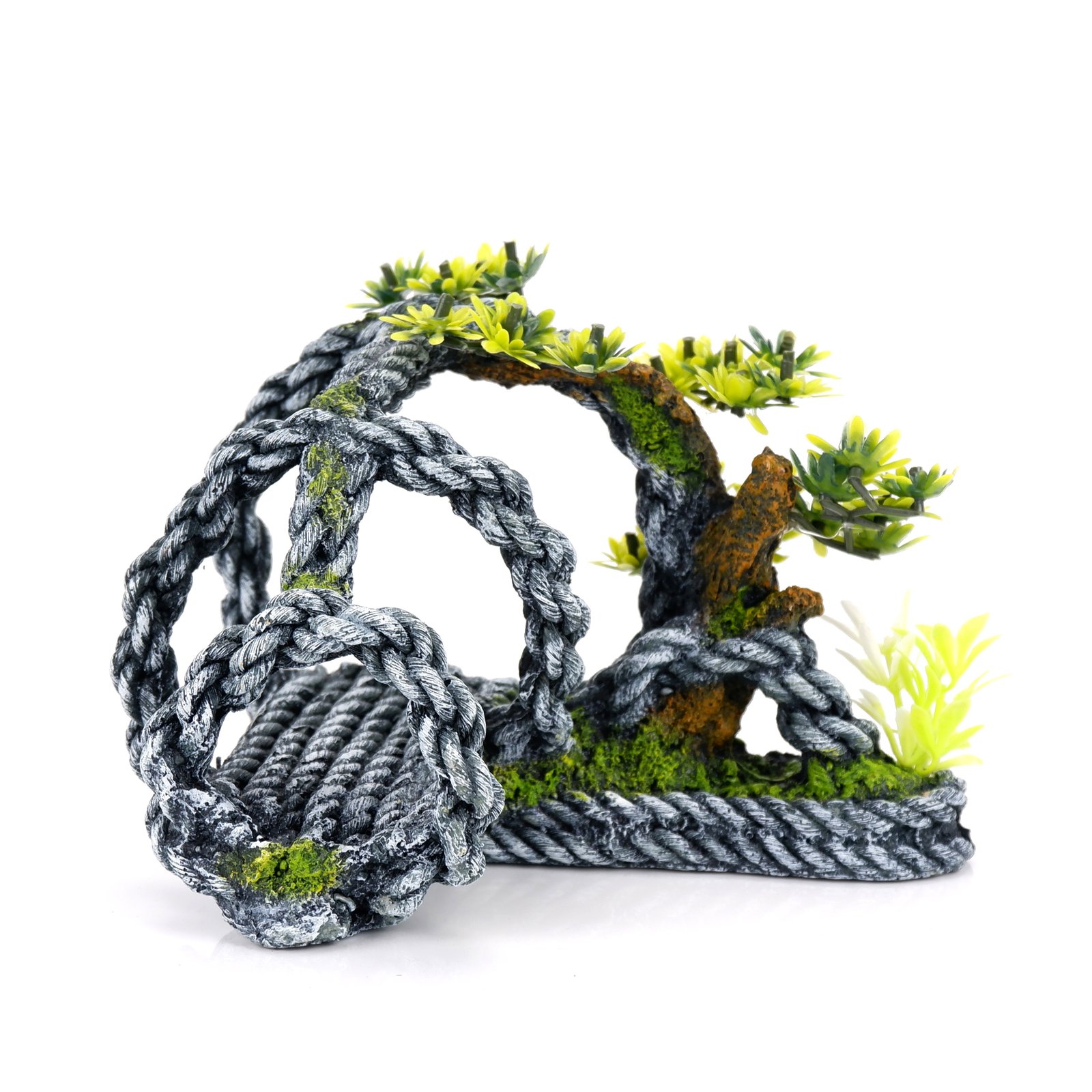 Tangled Rope With Plants