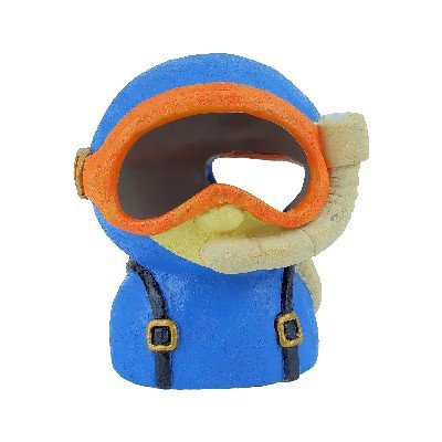 Divers Helmet with Bubbles