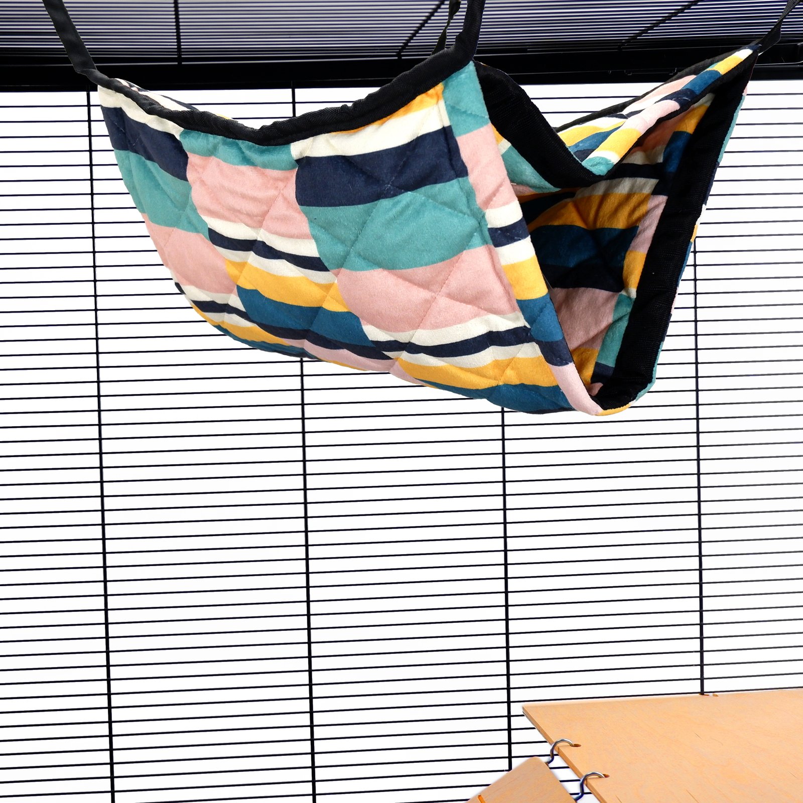 Giant Double Bunkbed Hammock: Abstract Check