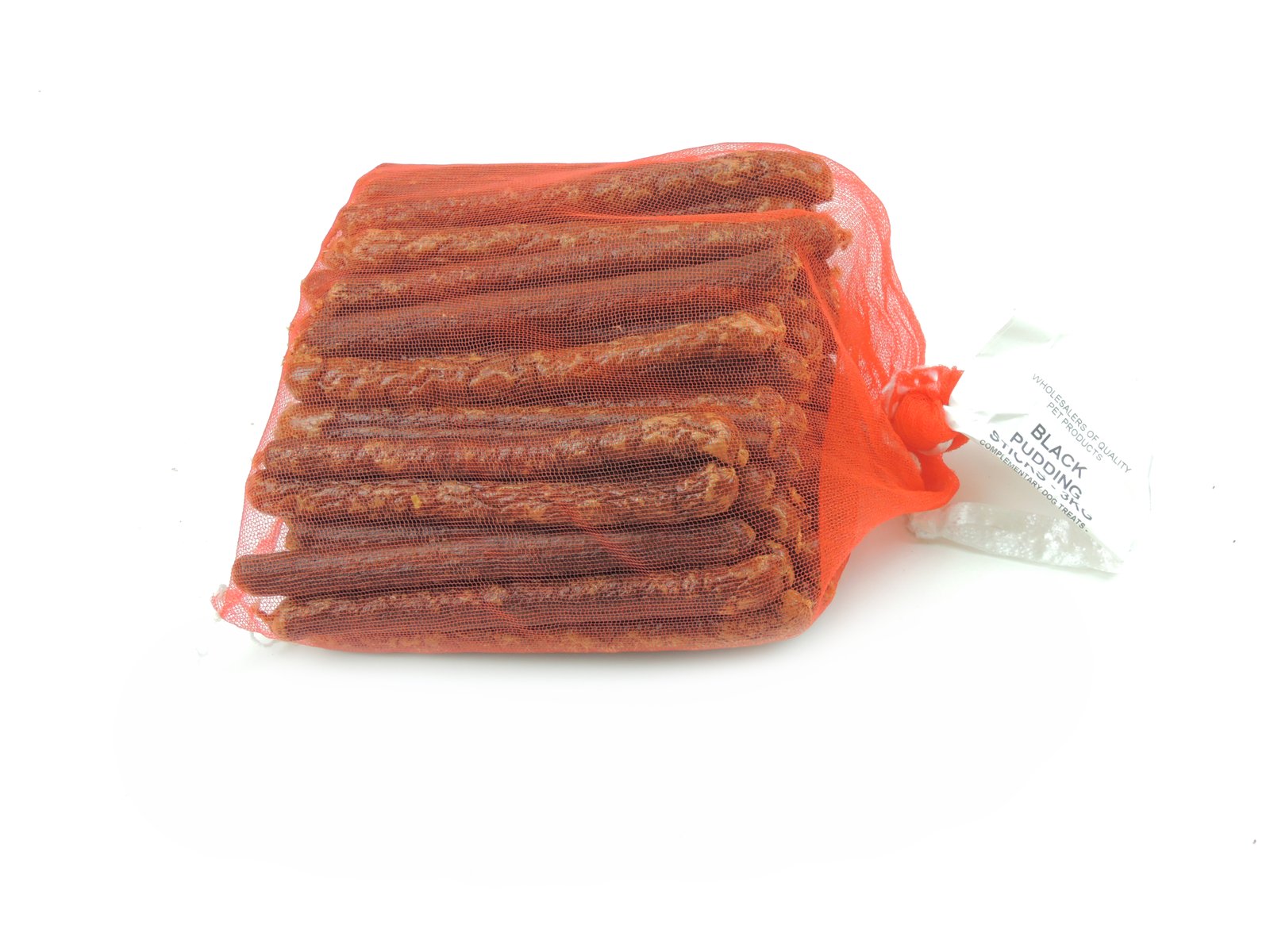LONG BLACK PUDDING STICKS 3KG RED NET