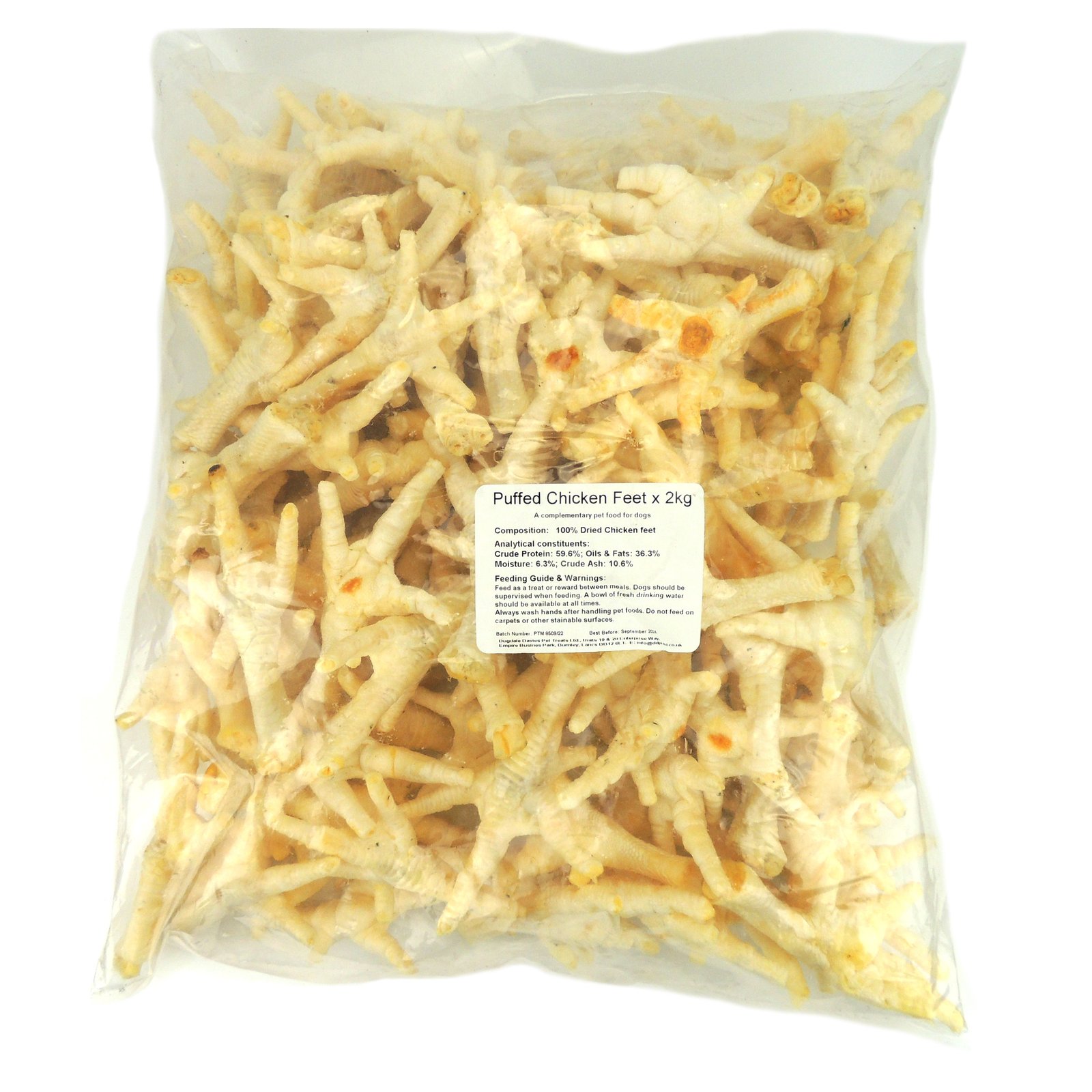 CHICKEN FEET WHITE (2KG)
