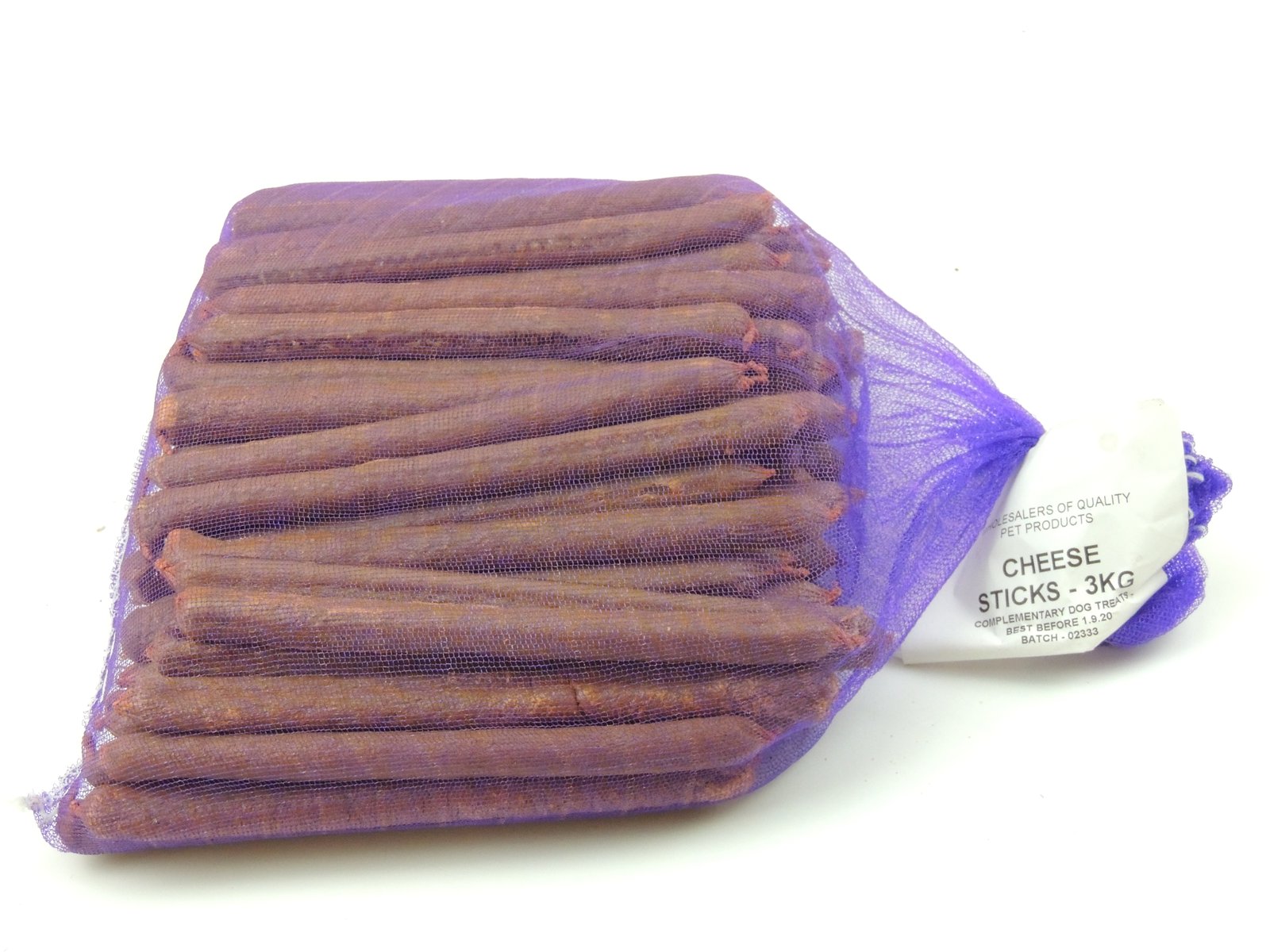 CHEESE SAUSAGE LONG 3KG - PURPLE NET