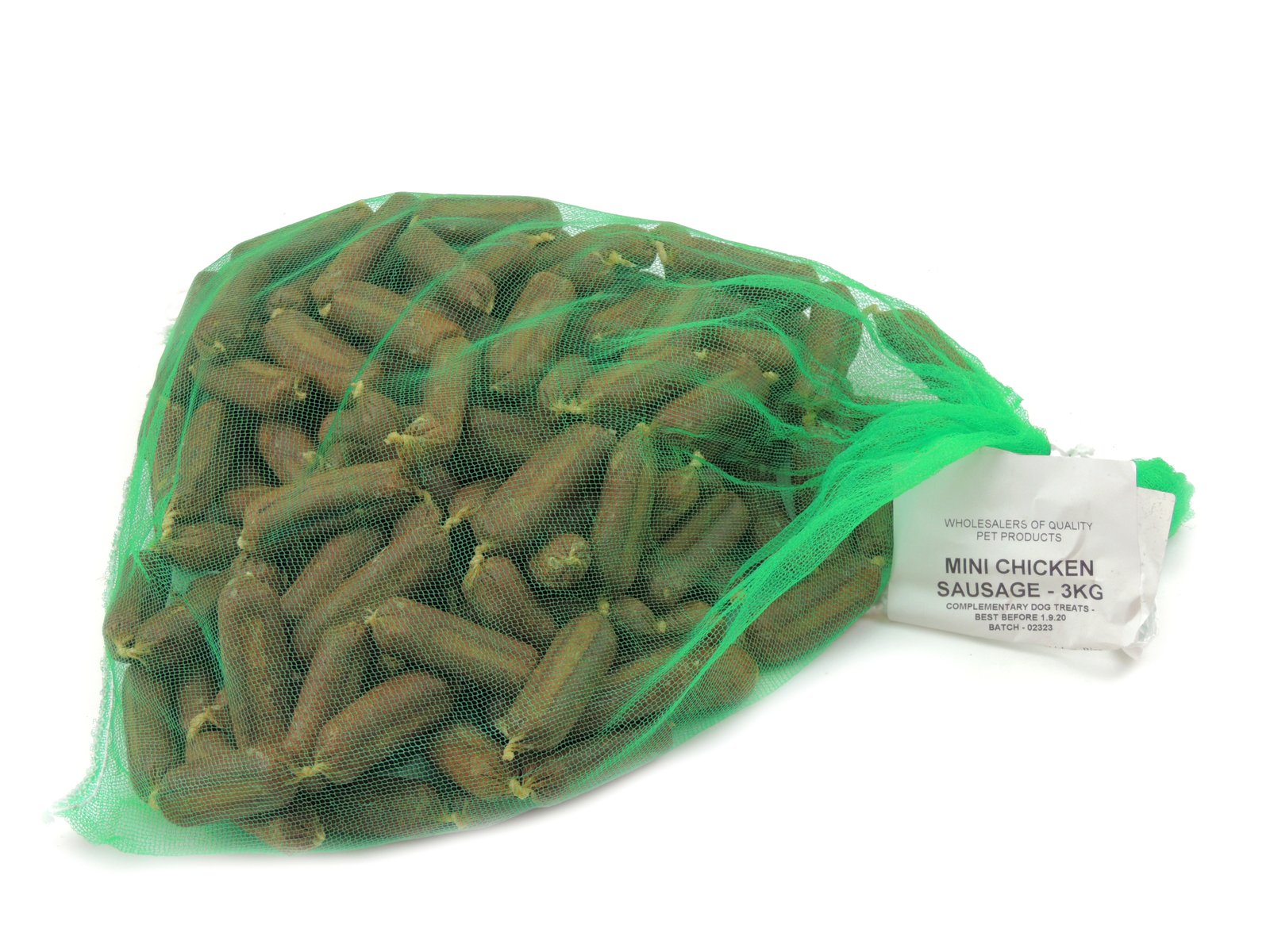 CHICKEN  MINI SAUSAGE 3KG GREEN NET