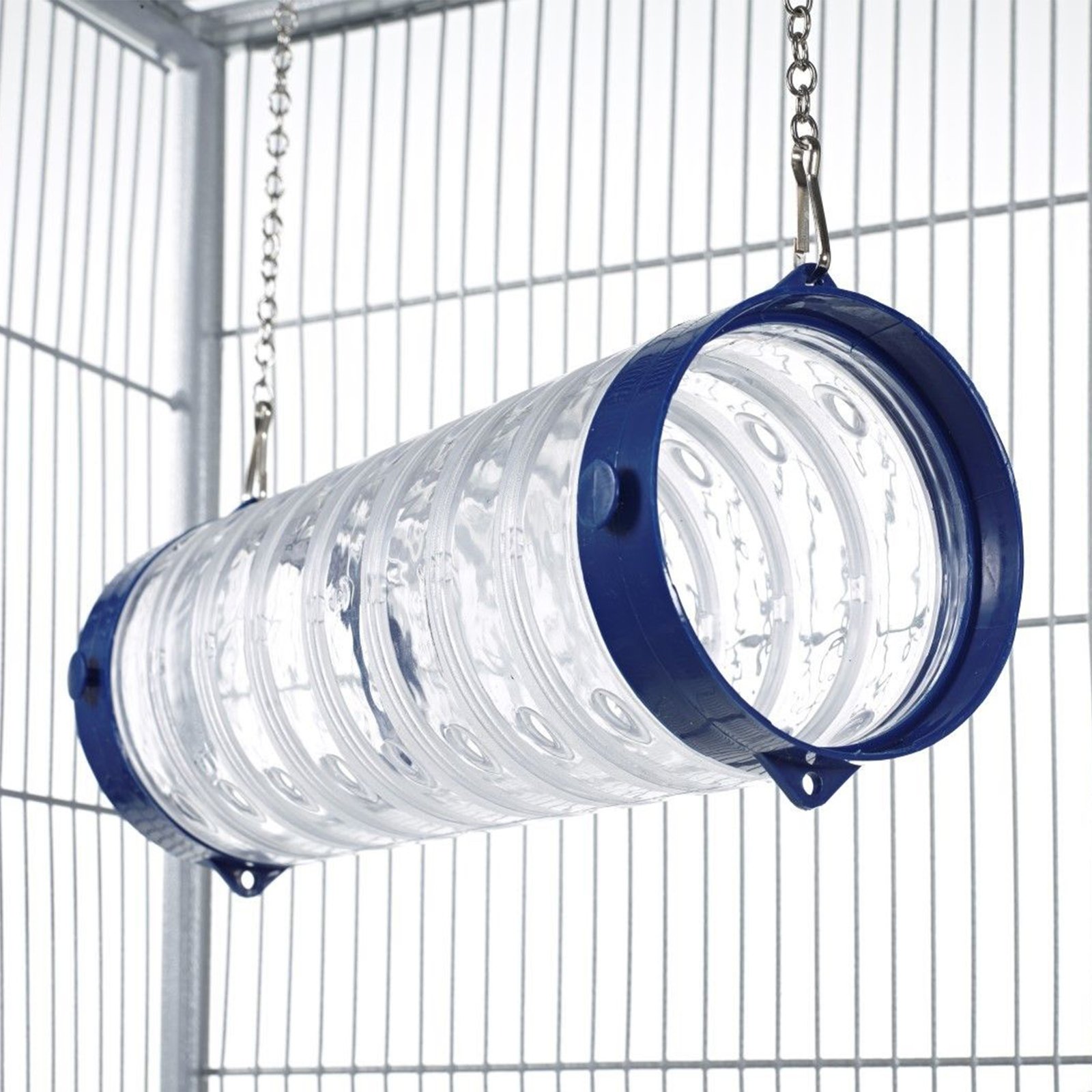 Clear Straight Tube - Blue End