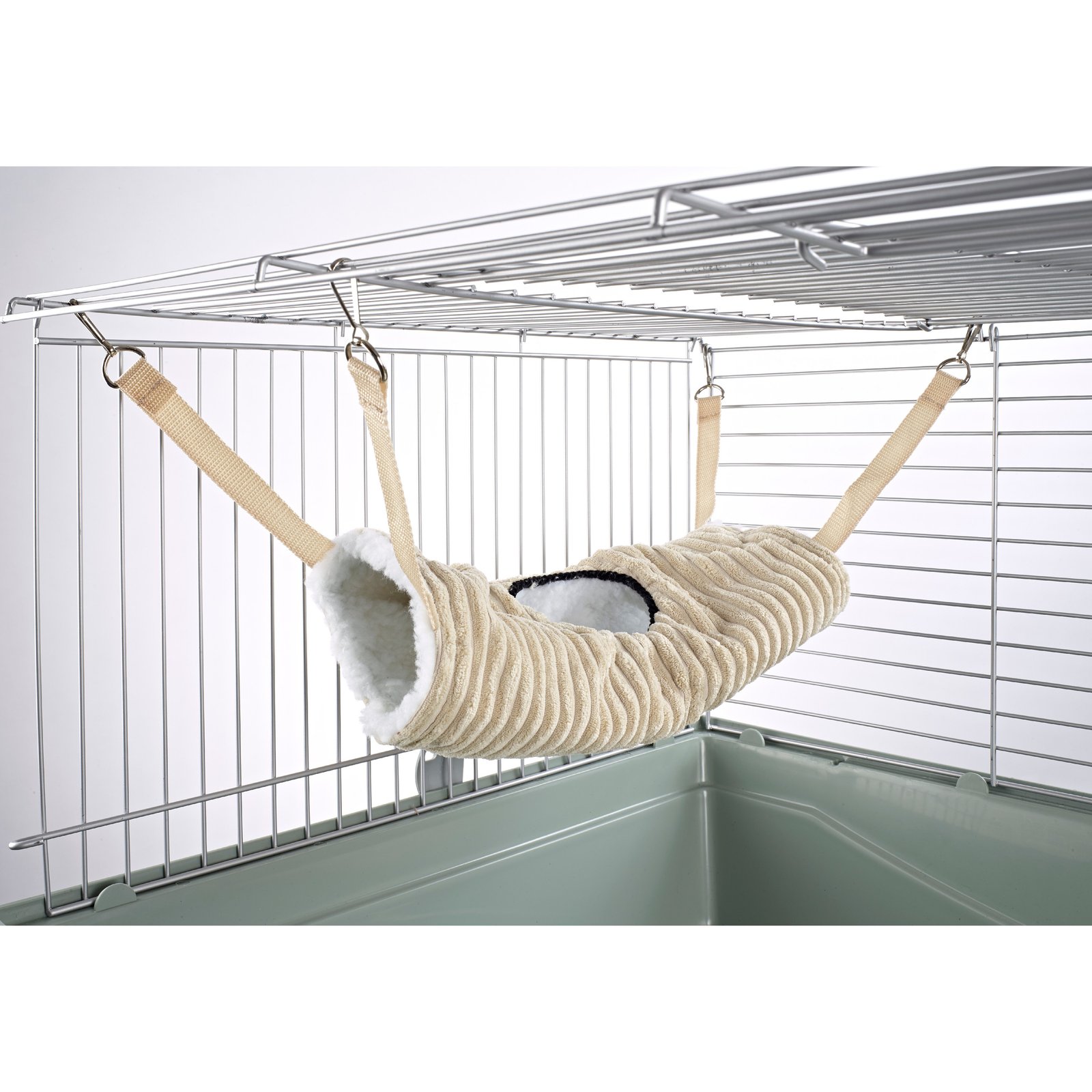 Tunnel Tube Rat Ferret Toy Luxury Cream