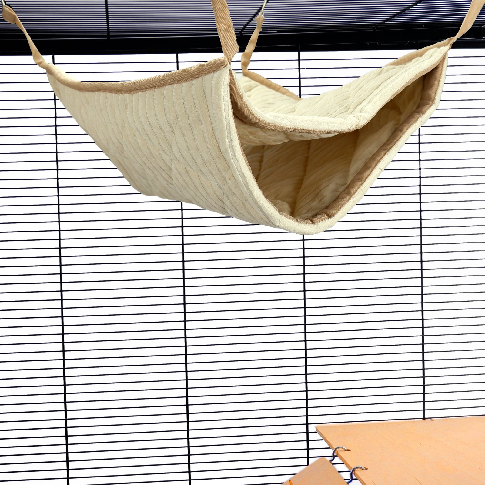 Giant Double Bunkbed Hammock Luxury Cream