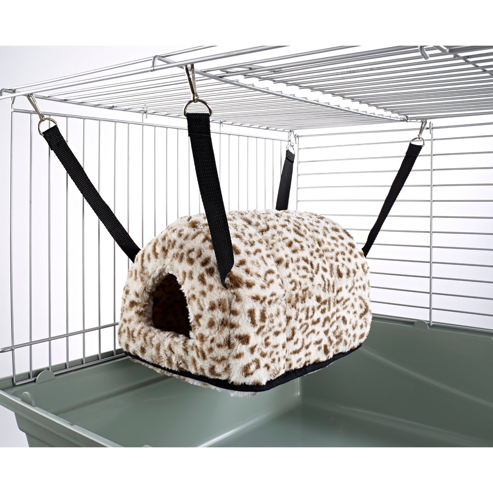 Cuddle Up Rat Chinchilla Igloo Cheetah Print