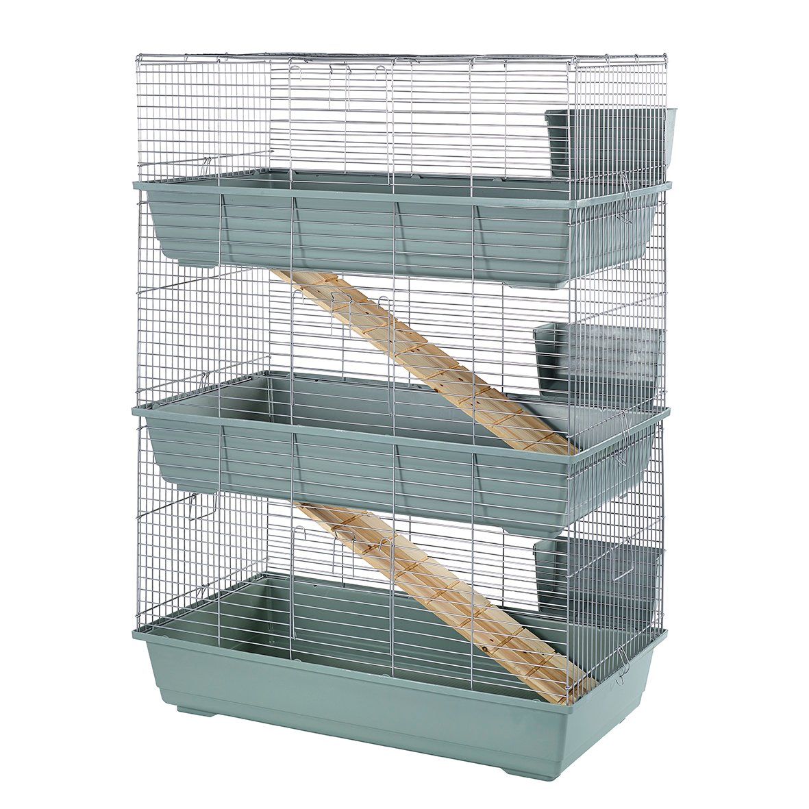 Rabbit Cage 100cm Triple Beige