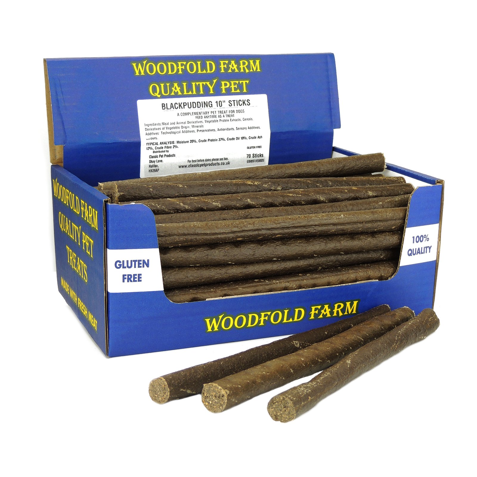 WOODFOLD FARM LONG BLACK PUDDING STICK