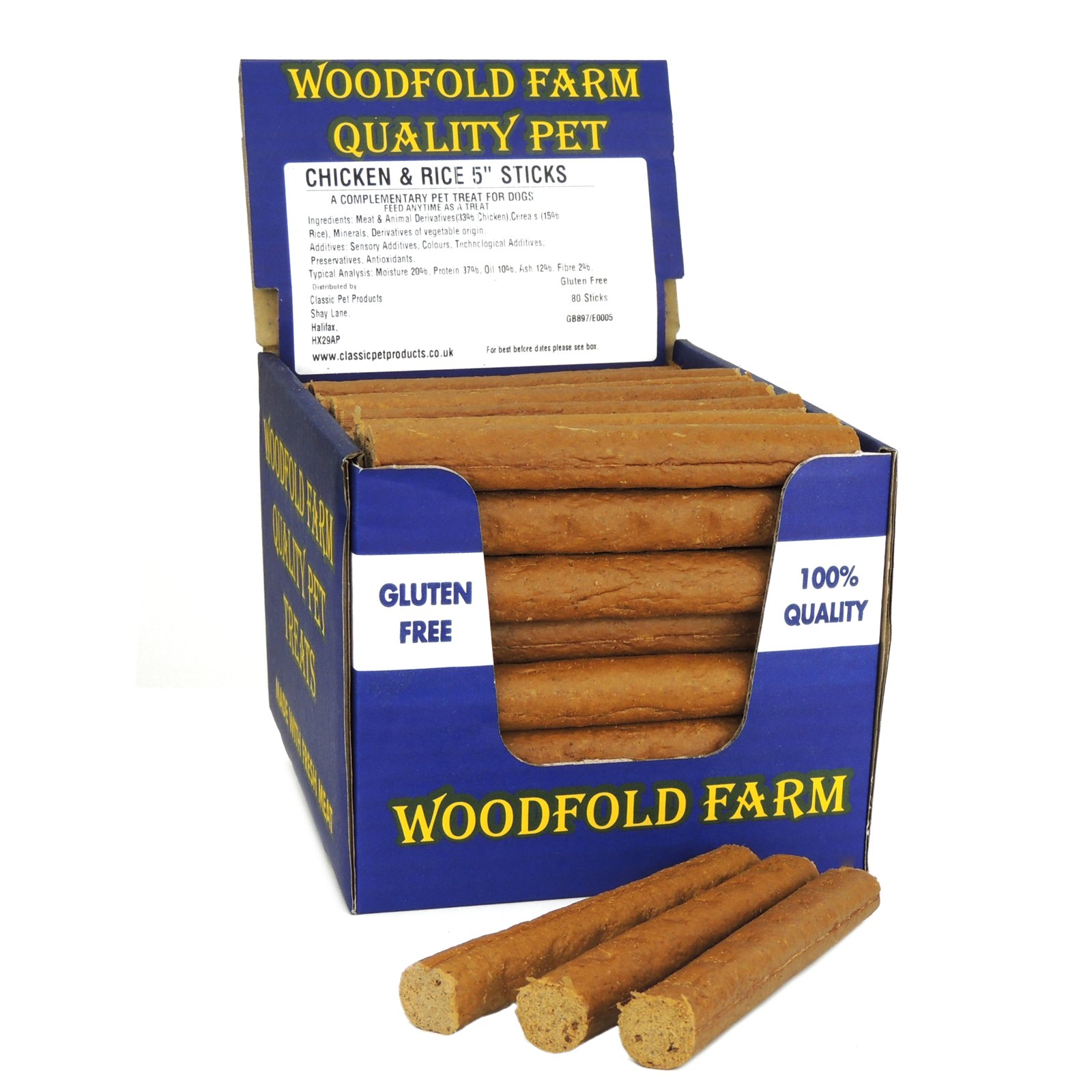 WOODFOLD FARM 5 CHICKEN RICE STICK