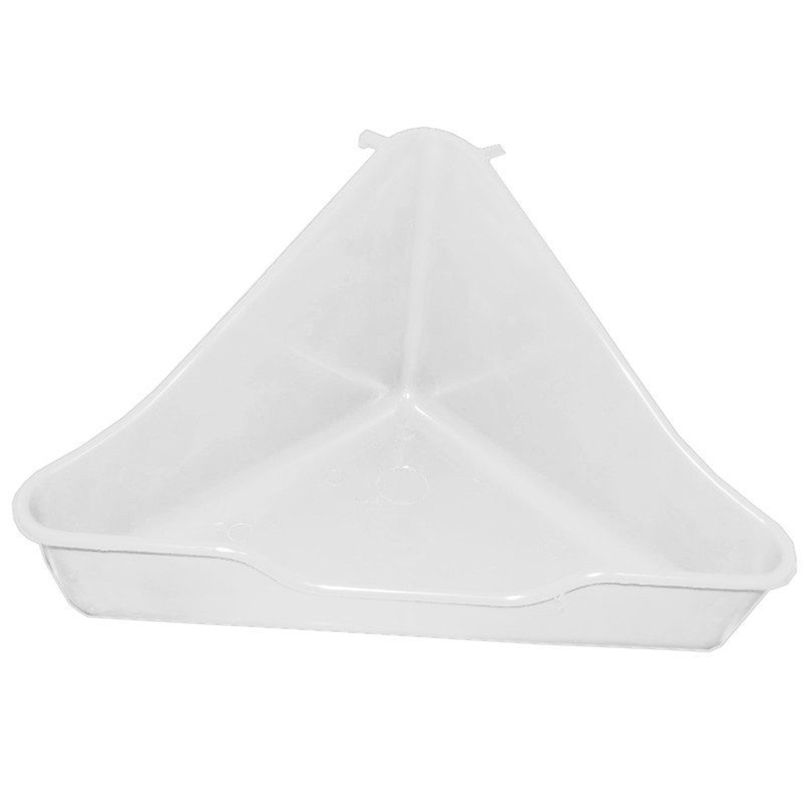 Corner Litter tray - Ferrets / Rats CREAM
